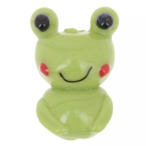 perle grenouille en verre