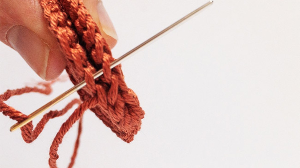 DIY Brique de lait d'amande et cookies au crochet : Etape 11