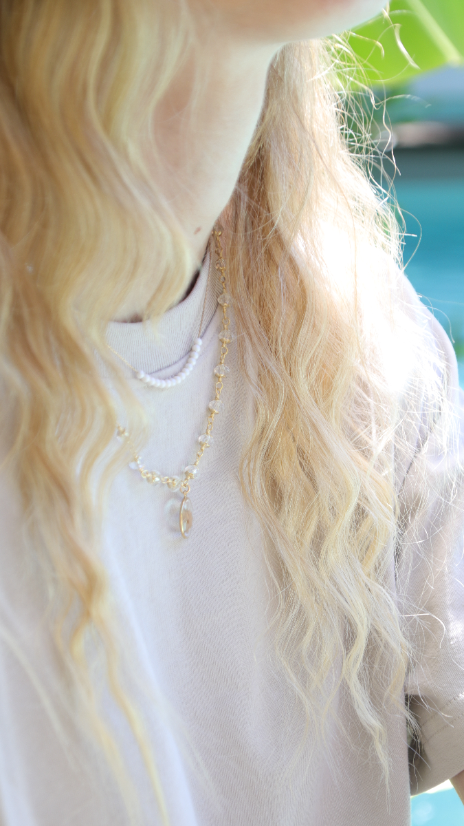 Schéma Tuto Collier gold filled (or laminé) avec pendentif inclusion étoile en résine UV LED