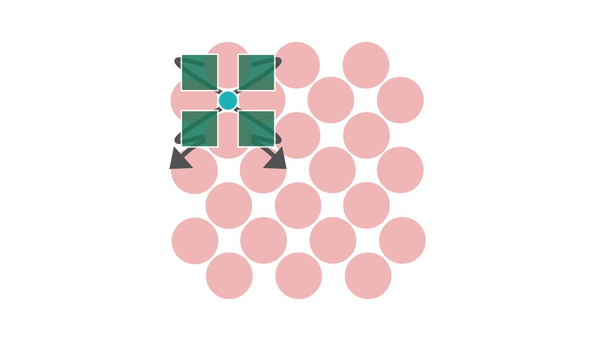 Tuto Bague Carrée 9 Fleurs en Toupies PureCrystal : Etape 11