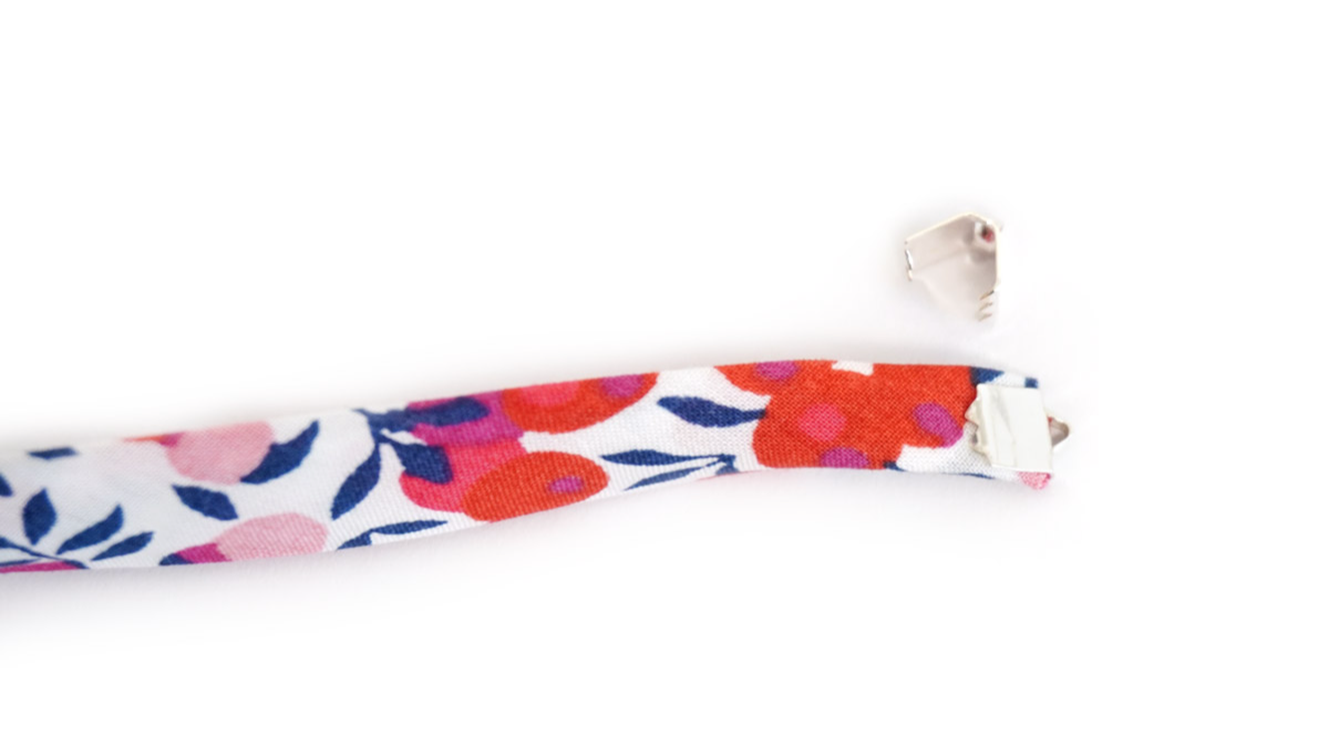 Tuto Bracelet ruban Liberty pour enfant : Etape 3