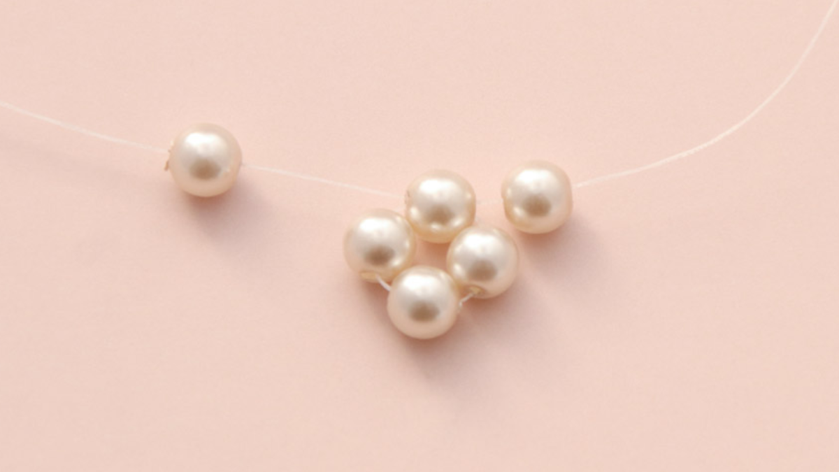 Bracelet douceur perles nacrées Preciosa et Mix Miyuki delicas : Etape 2