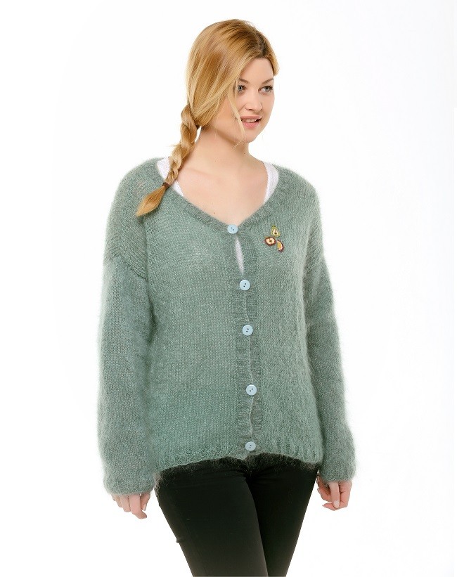 Schéma DIY tricot - Gilet pour femme en laine