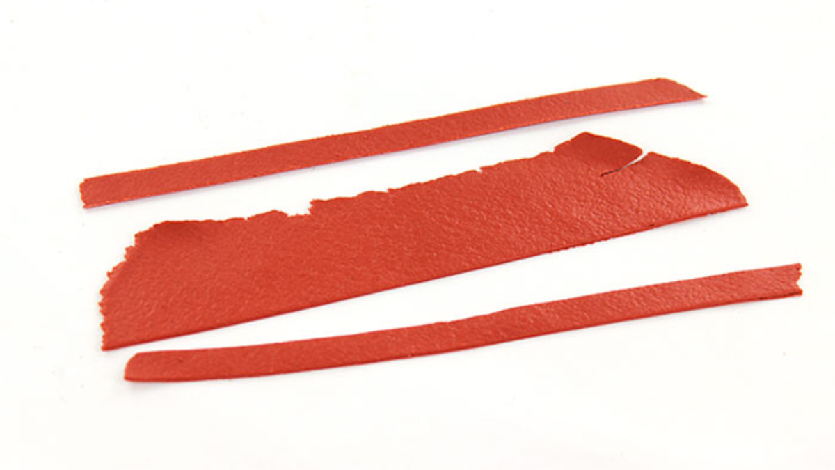 Créoles Fimo cuir : Etape 1