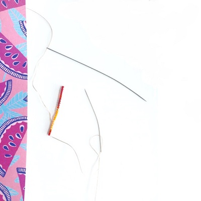 Perroquet en Brickstitch et Peyote : Etape 2