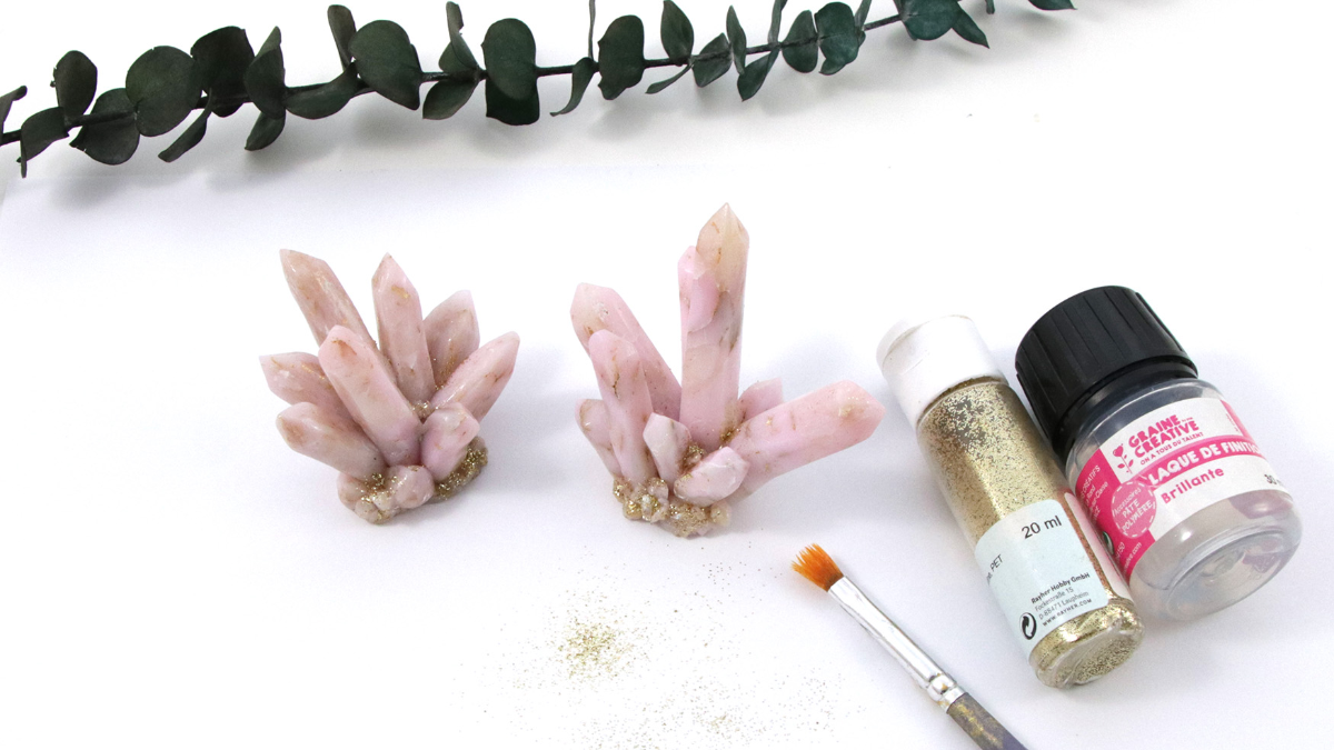 Marque place cristaux polymère : Etape 10