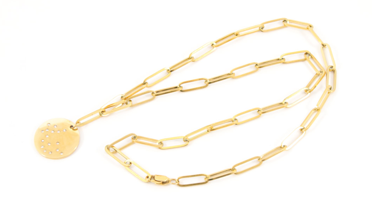 DIY Stacking de colliers dorés maxi chaînes et ras de cou en perles d'eau douce : Etape 4