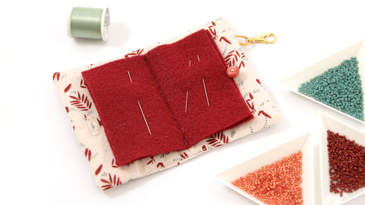 Tuto Couture Range aiguilles à perler et à coudre