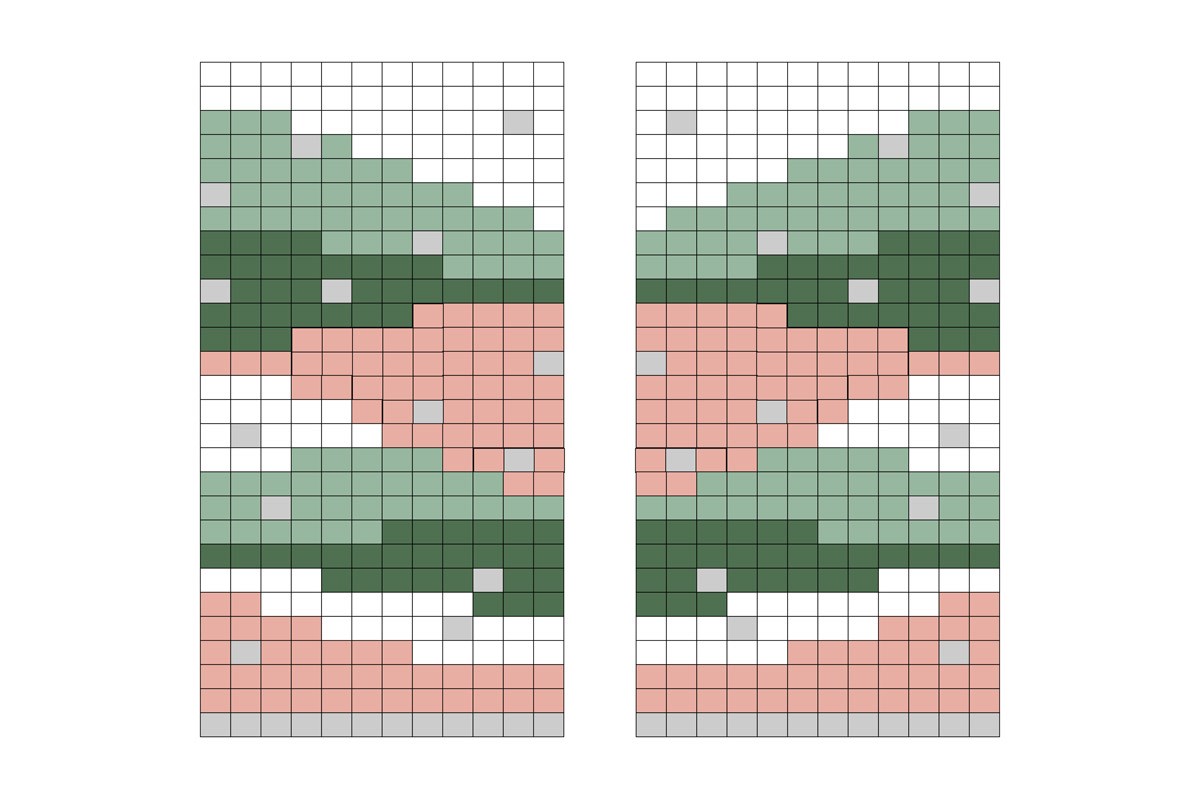Schéma Boucles d'oreilles Miyuki à franges avec fil macramé Linhasita