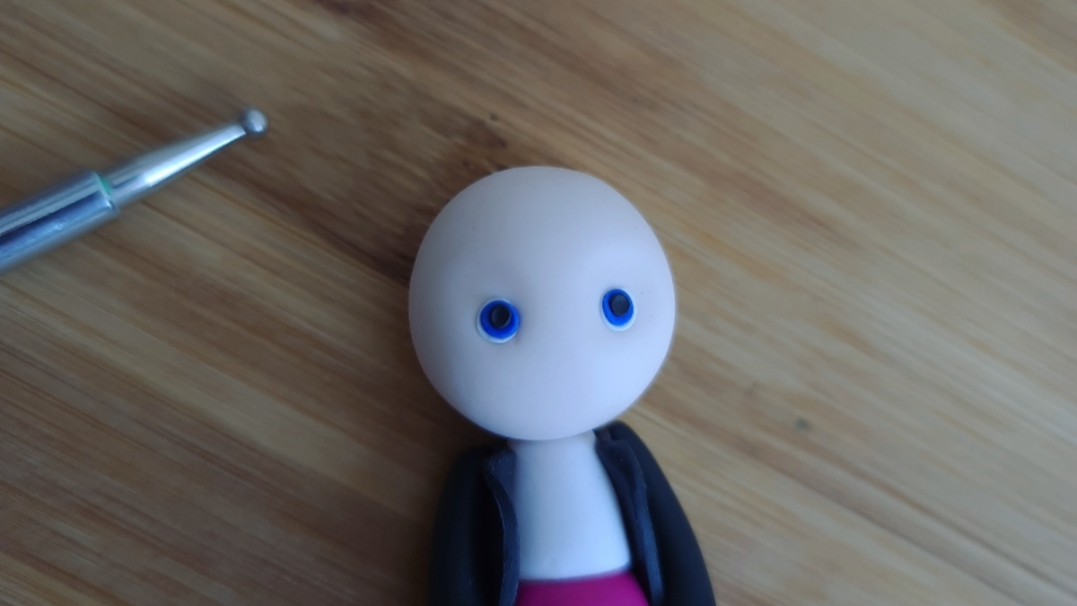 DIY Tuto - comment faire une figurine en pâte fimo : Etape 9
