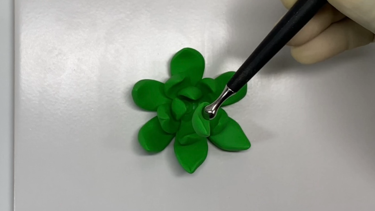 3 idées DIY pour recycler vos bocaux avec de la pâte polymère : Etape 13