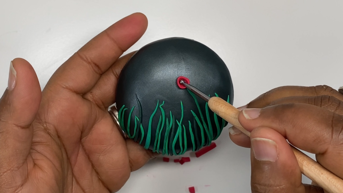 3 idées DIY pour recycler vos bocaux avec de la pâte polymère : Etape 47