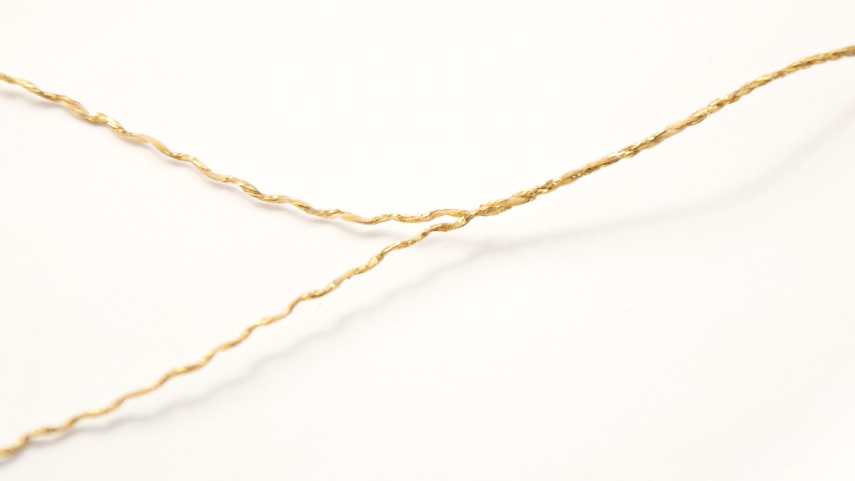 Bracelet Chevillère multirangs chaîne fantaisie et perles Miyuki : Etape 5