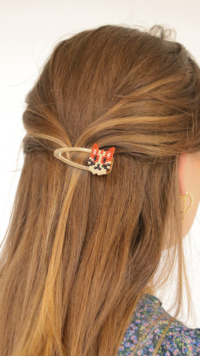 Schéma Modèle Tissage Brick Stitch Enfant avec perles Hama Mini