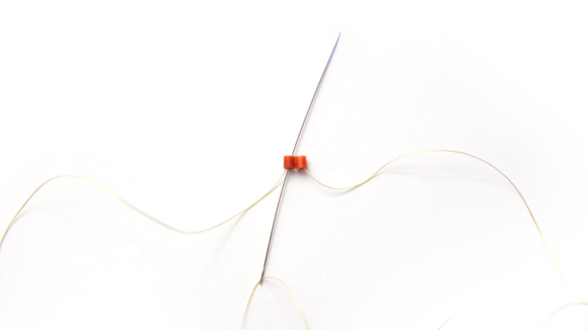 Modèle Tissage Brick Stitch Enfant avec perles Hama Mini : Etape 4