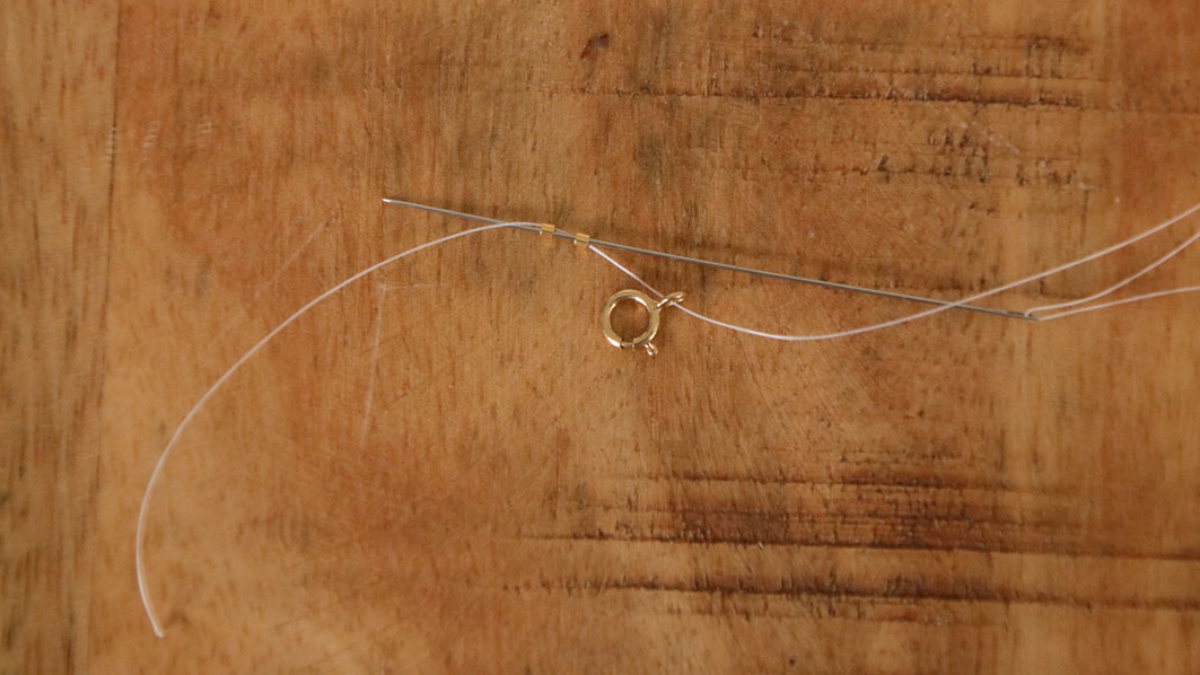 DIY Bracelet fruits en perles de rocailles : Etape 1