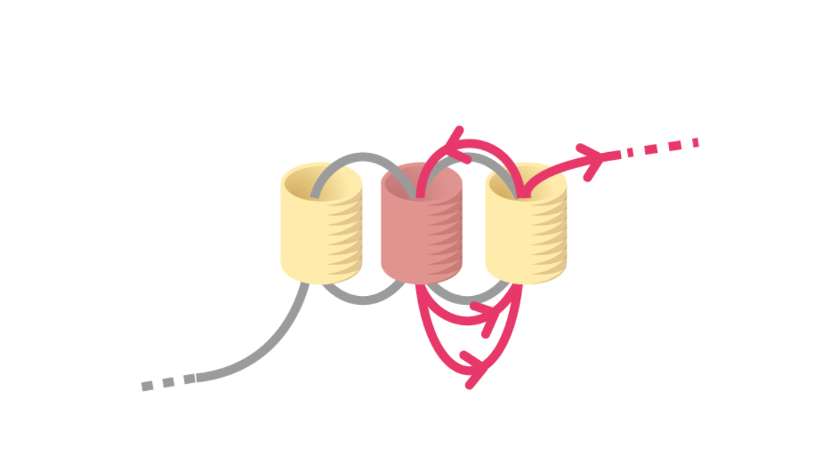 Grille de tissage Boucles d'oreilles Miyuki pastel en Brick Stitch : Etape 4