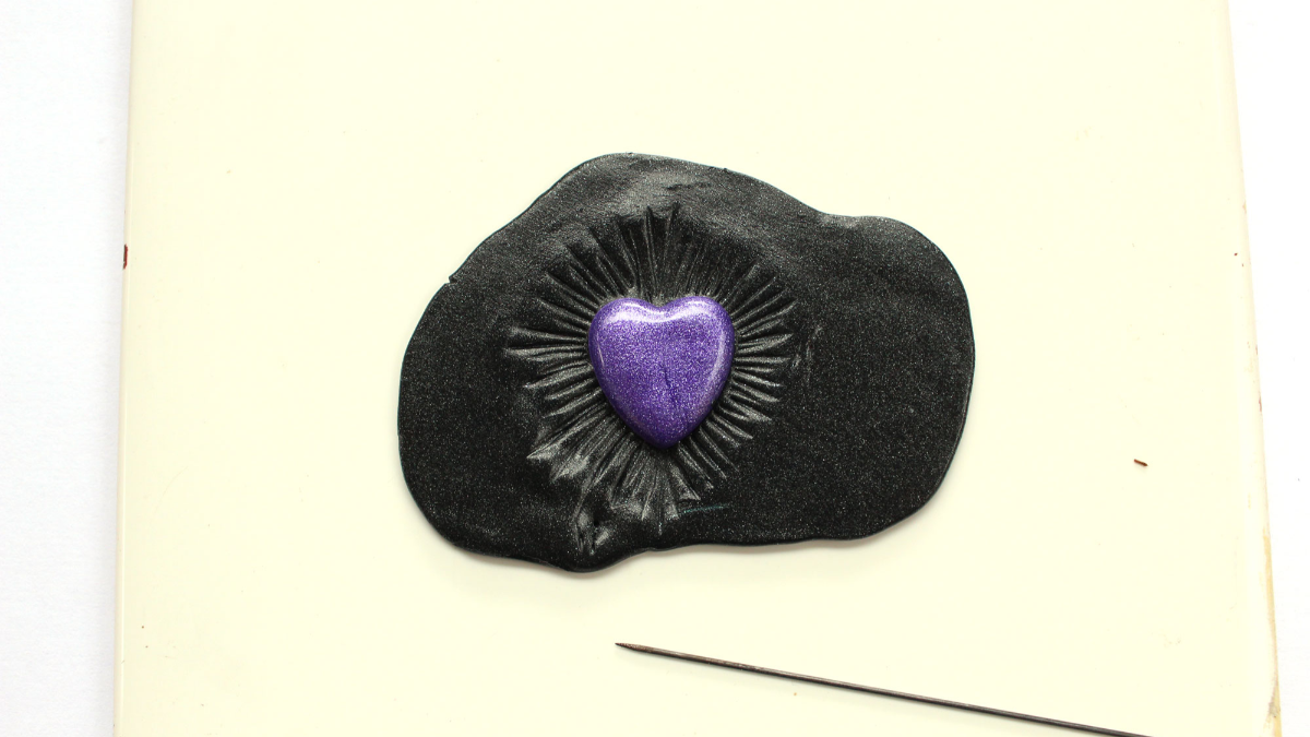 Bijoux ex-voto en pâte polymère Cernit : Etape 5