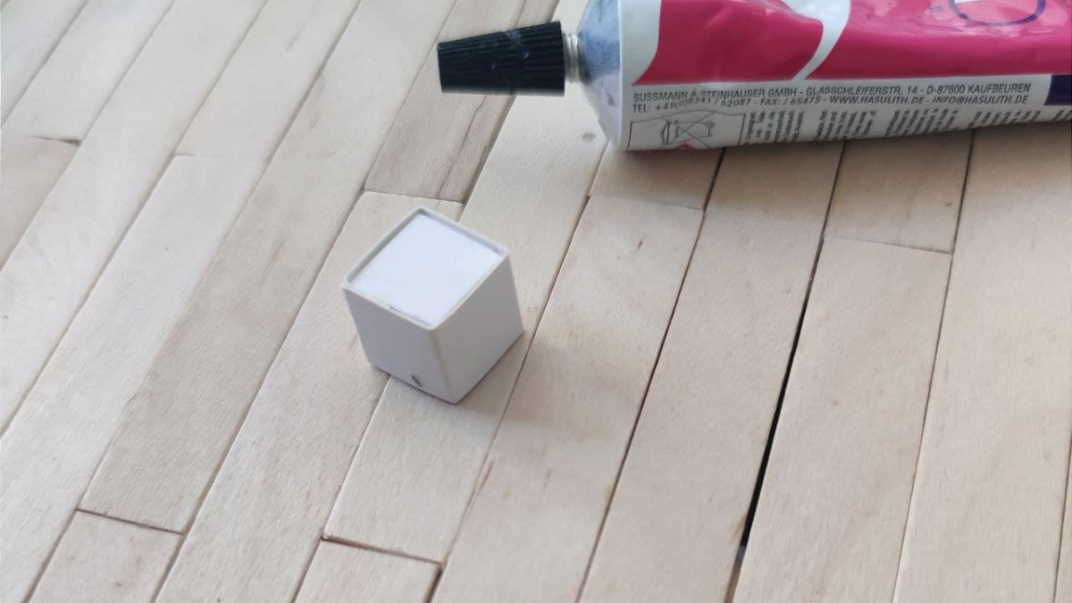 DIY Paquets cadeaux de Noël en relief en tissage de perles Miyuki : Etape 4