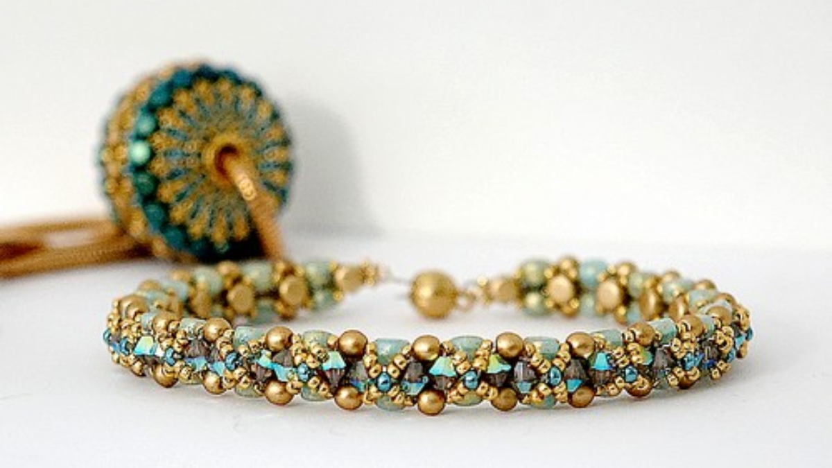 Bracelet Prince'S en perles Kalos par Puca et toupies PureCrystal