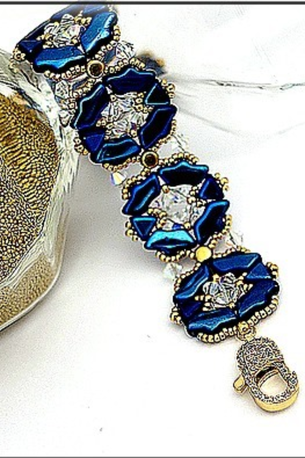 Schéma Bracelet Darling avec perles Delos, Kheops et Kalos par Puca