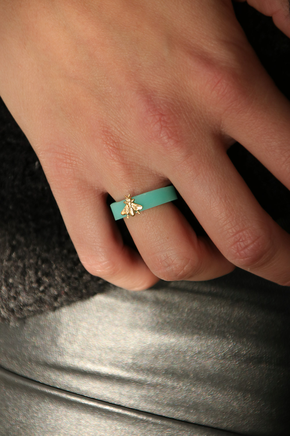 Schéma DIY Bagues en résine UV LED effet dépoli couleurs pastel