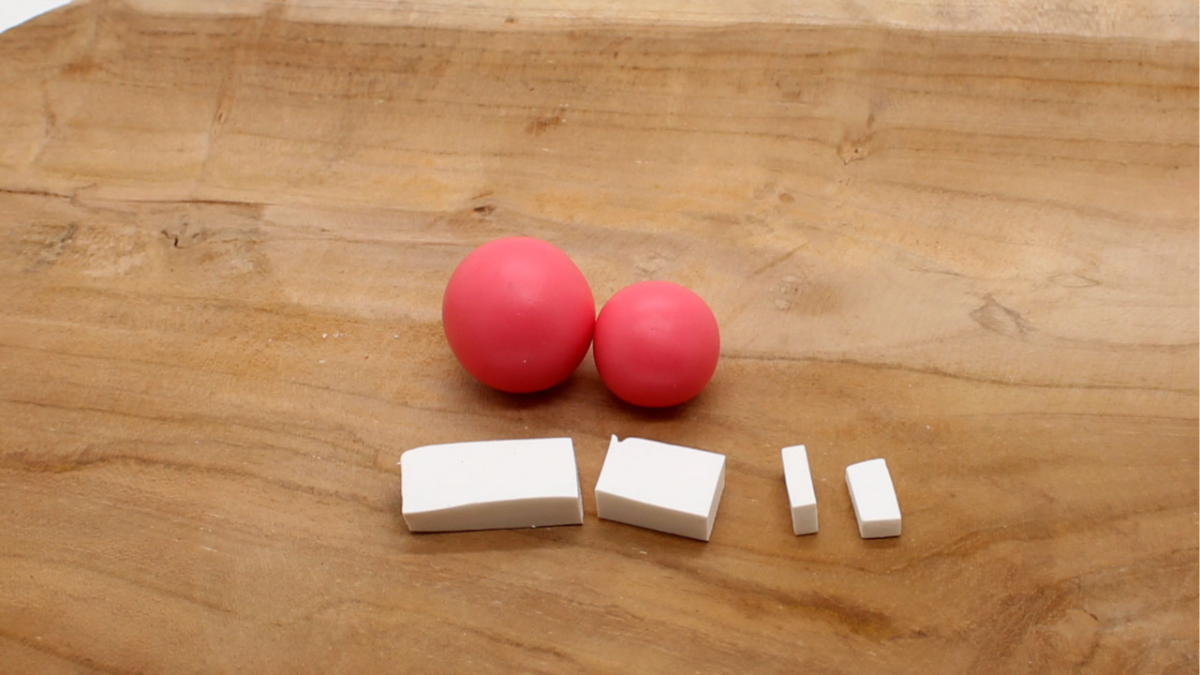 DIY 3 idées de décorations de Noël en pâte Fimo : Etape 9