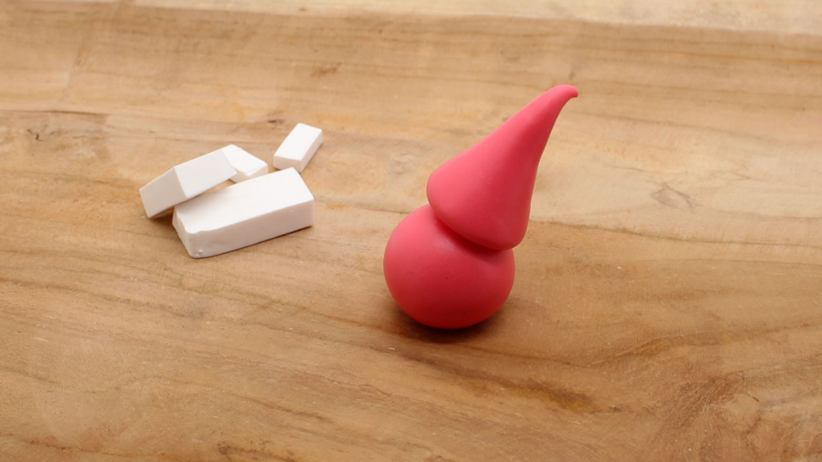 DIY 3 idées de décorations de Noël en pâte Fimo : Etape 10