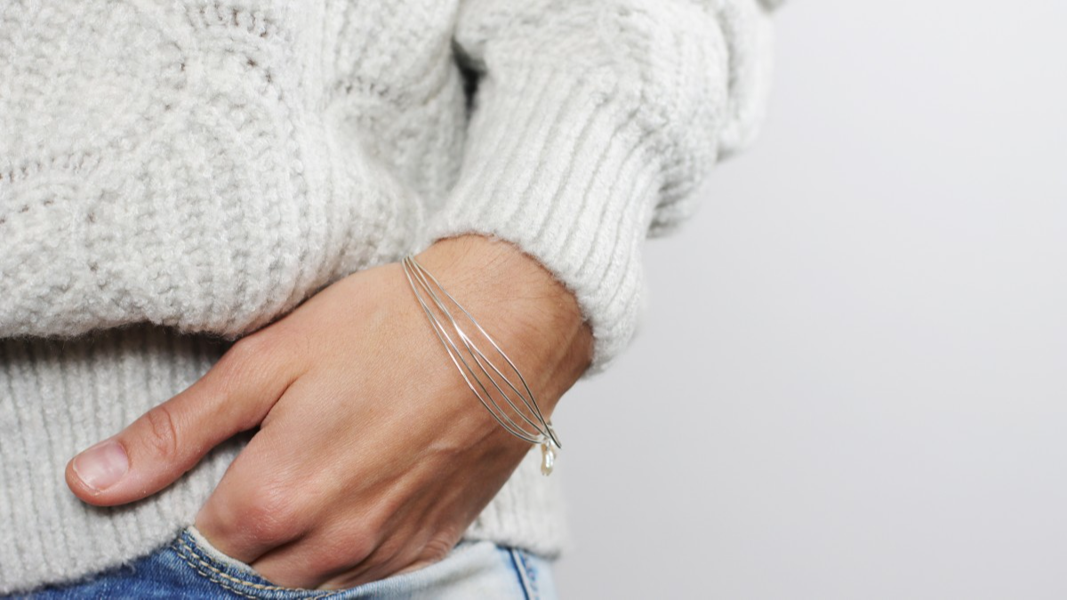 Schéma Tuto DIY Bracelet jonc semainier avec fil d'argent