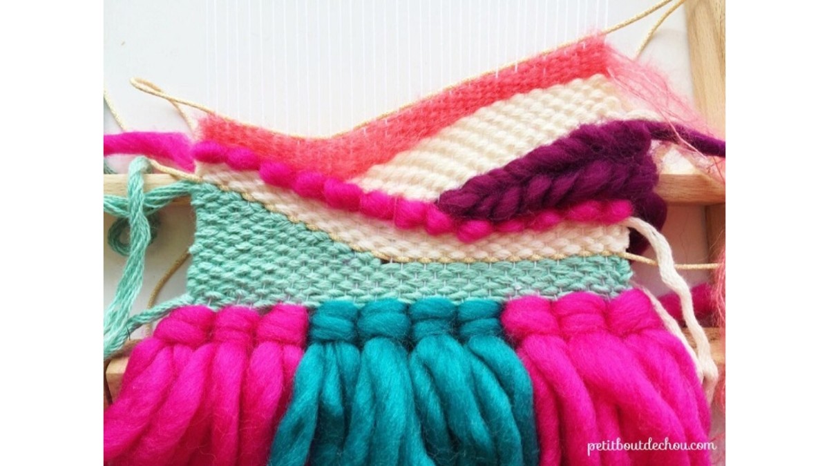DIY Déco tissage mural : Etape 8