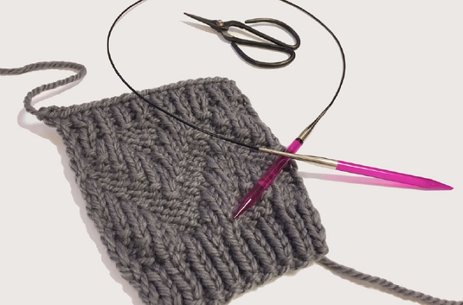 DIY tricot - mitaines en laine : Etape 7
