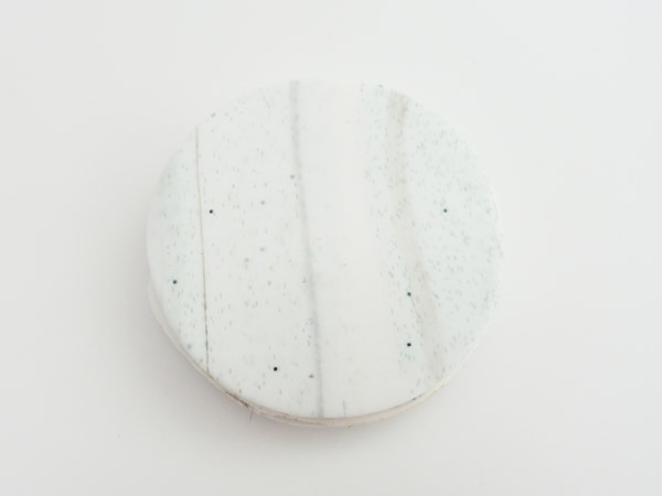 Coquetier en pâte polymère imitation marbre : Etape 6