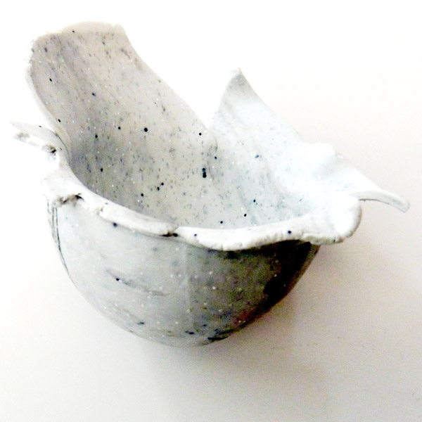 Coquetier en pâte polymère imitation marbre : Etape 12