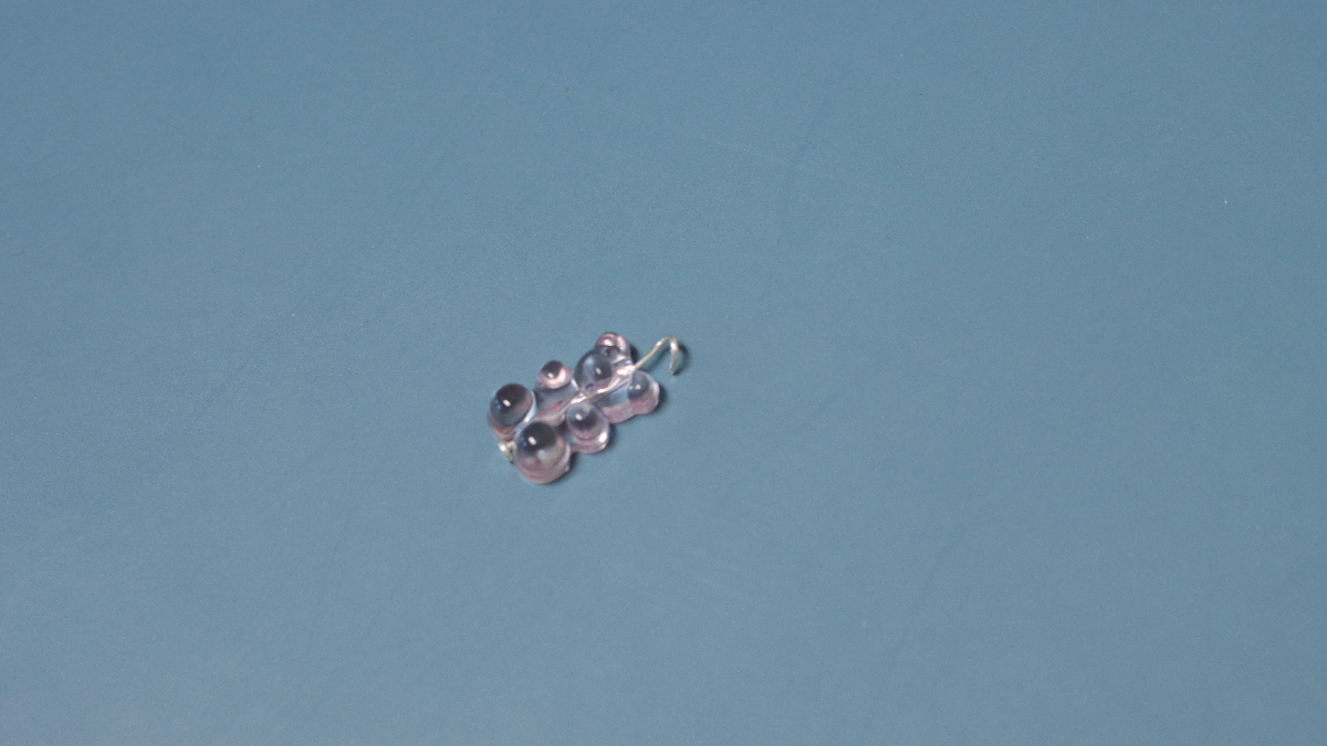 DIY Bola de grossesse tendance avec gros maillons et ourson : Etape 2