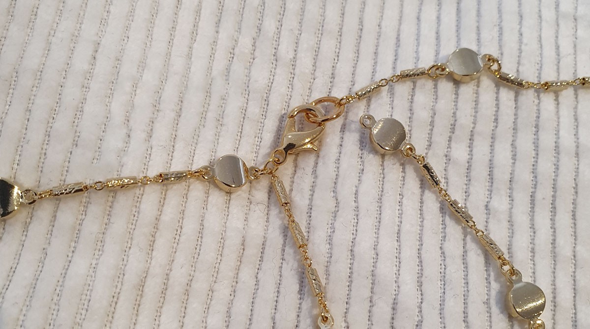 DIY Bijou Collier multirang bohème chic avec perles en pierres naturelles : Etape 4