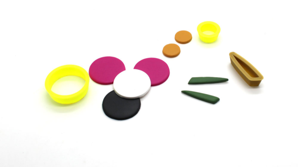 Boucles d'oreilles géométriques en polymère : Etape 2