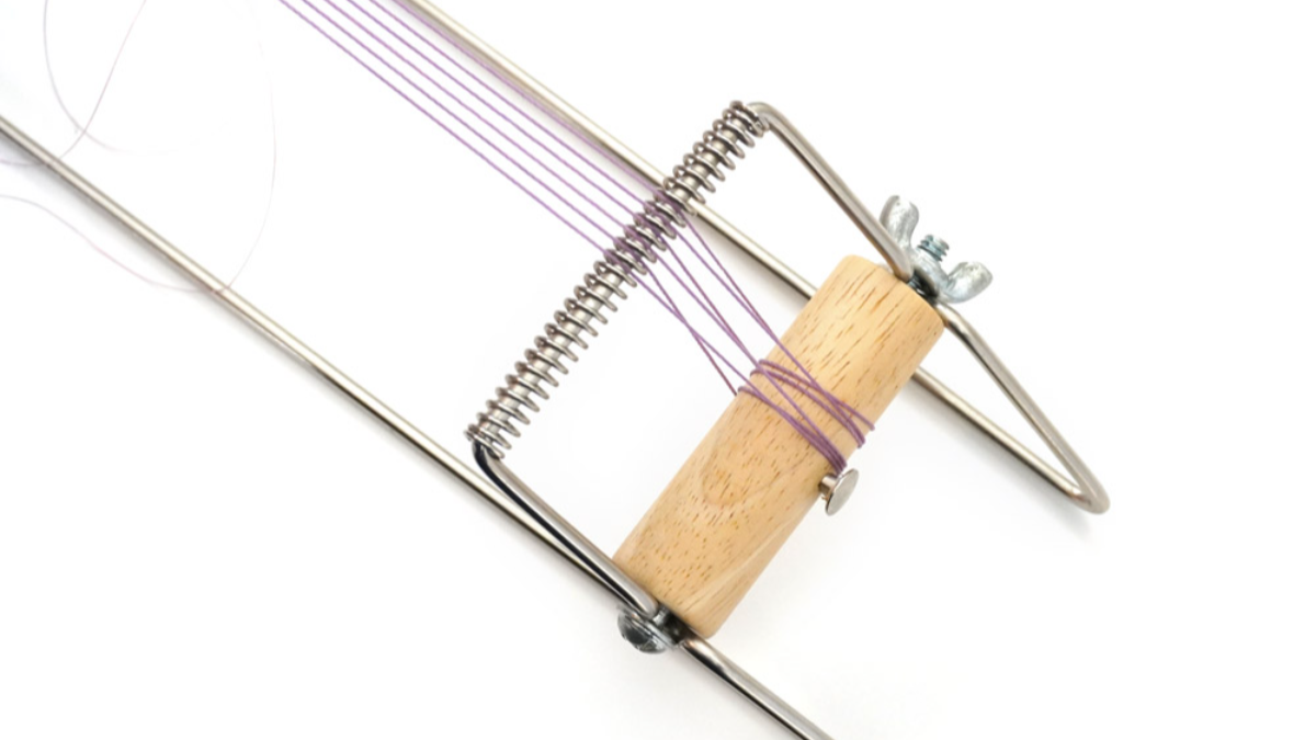 Bracelet Miyuki delicas 15/0 sur métier à tisser : Etape 1