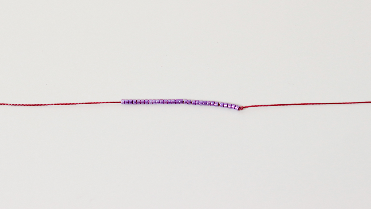 DIY Bracelet multirang pour débutant avec Heishi et Linhasita : Etape 1