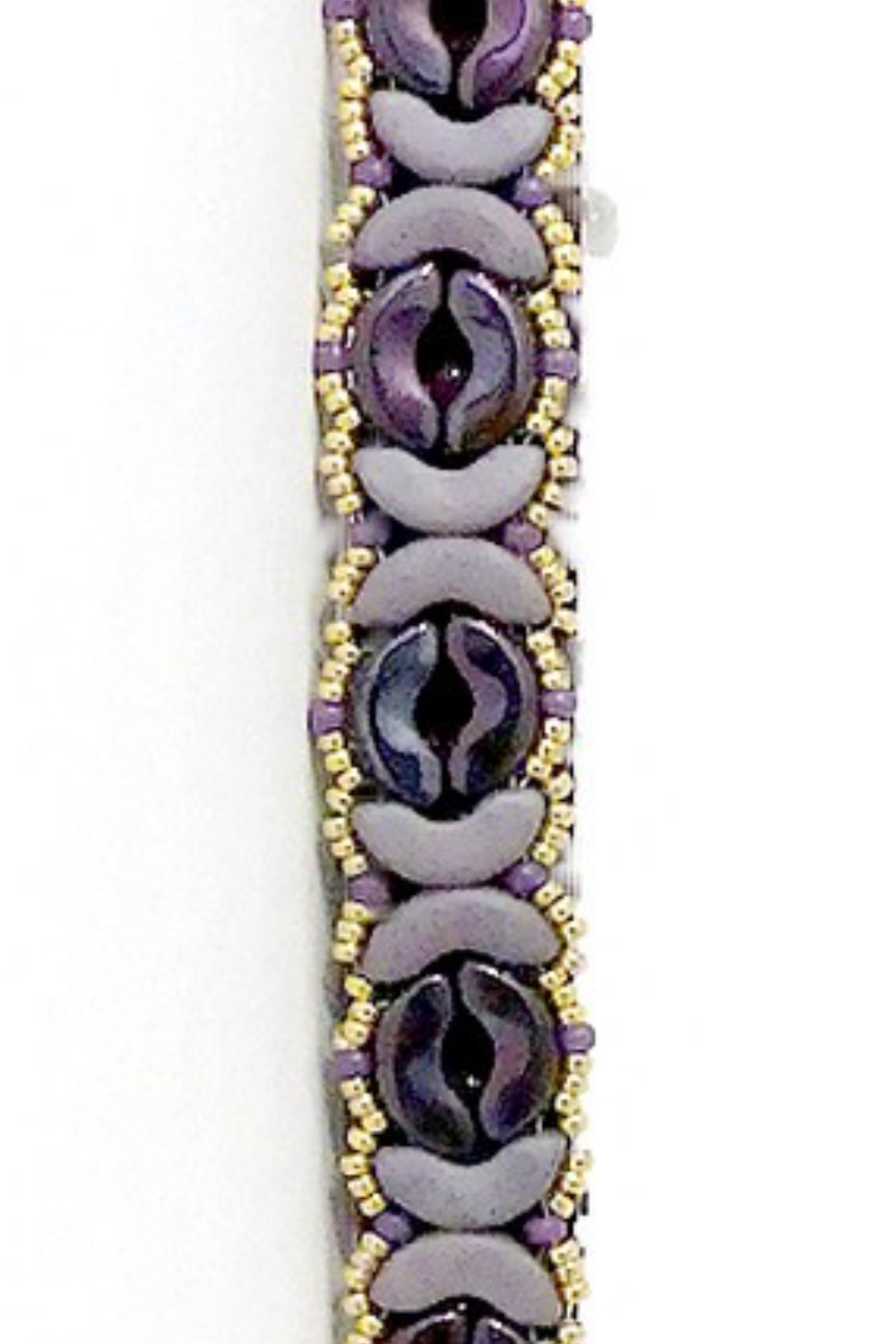 Schéma Tuto Barrette Salsa avec perles arcos par Puca et rocailles