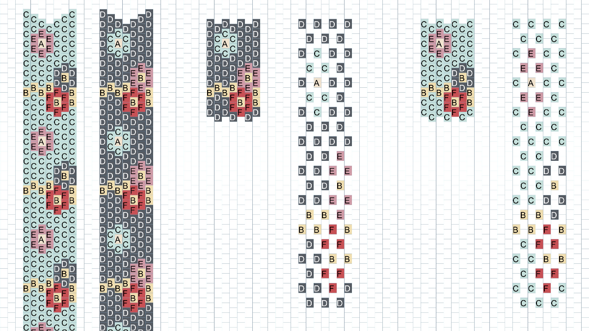 DIY bijoux et motifs en tissage avec assortiment de perles Miyuki 11/0 Royal Mix : Etape 3 DIY bijoux et motifs en tissage avec assortiment de perles Miyuki 11/0 Royal Mix : Etape 3