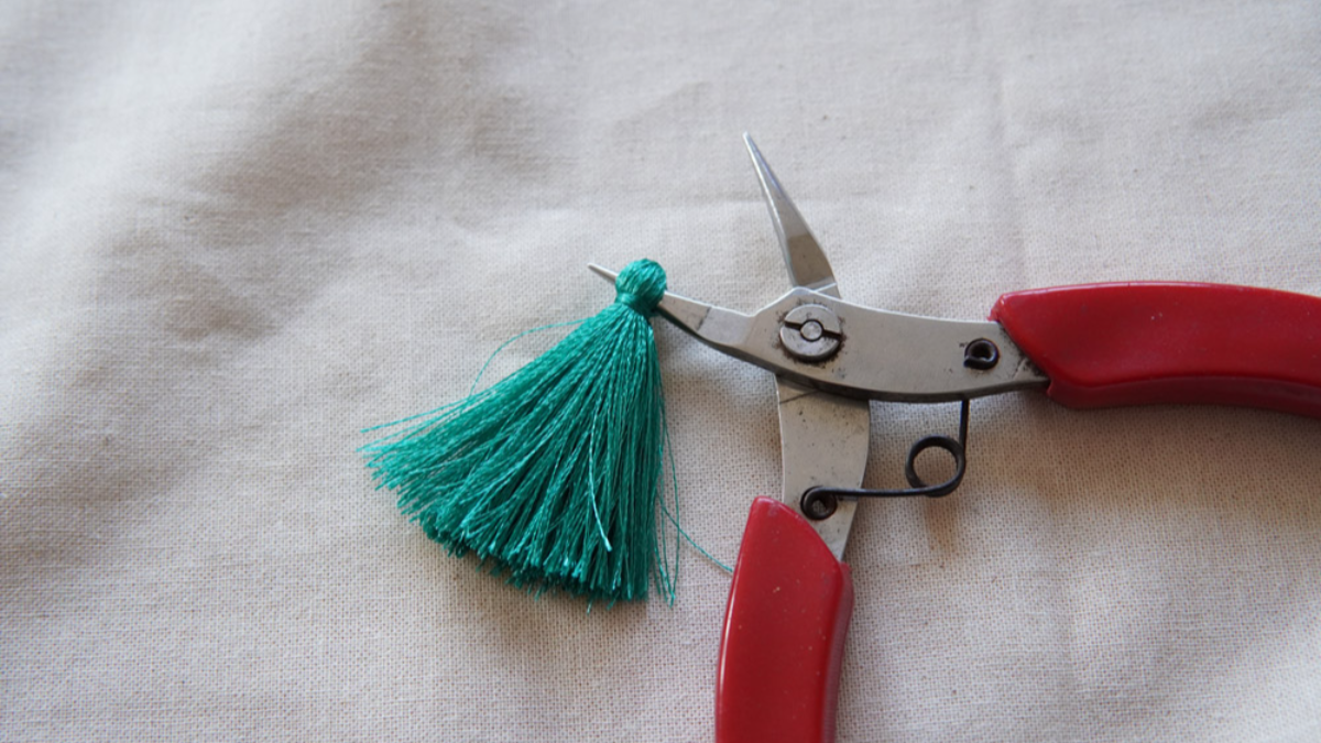 Bracelet Multi tours à message avec plein de perles : Etape 2