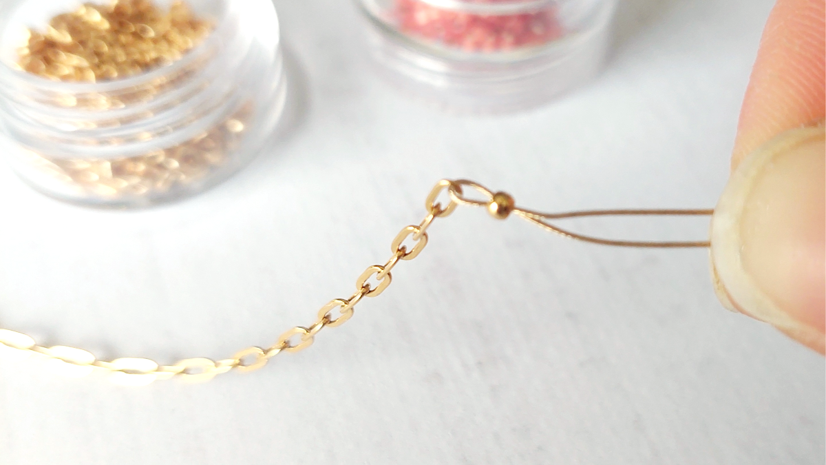 Bracelet multirangs avec fermoir interchangeable Hiilos par Little Mlle : Etape 5