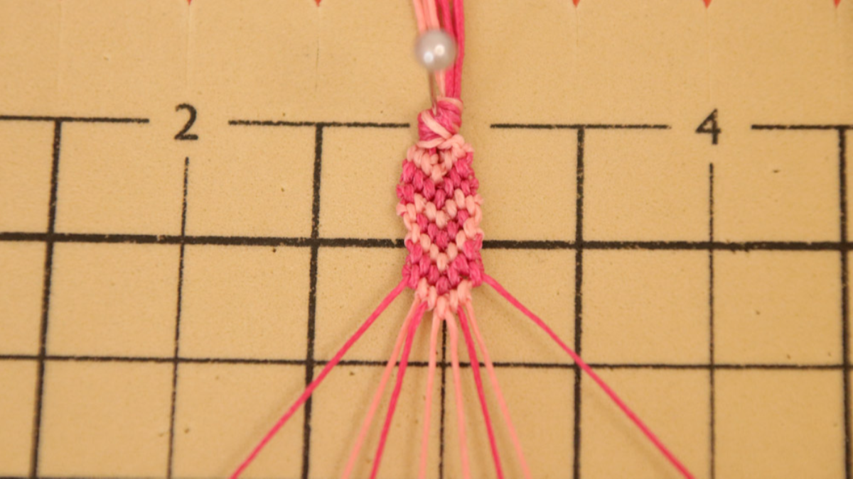 Créoles avec bracelet brésilien Coeur en cordes Slam : Etape 25