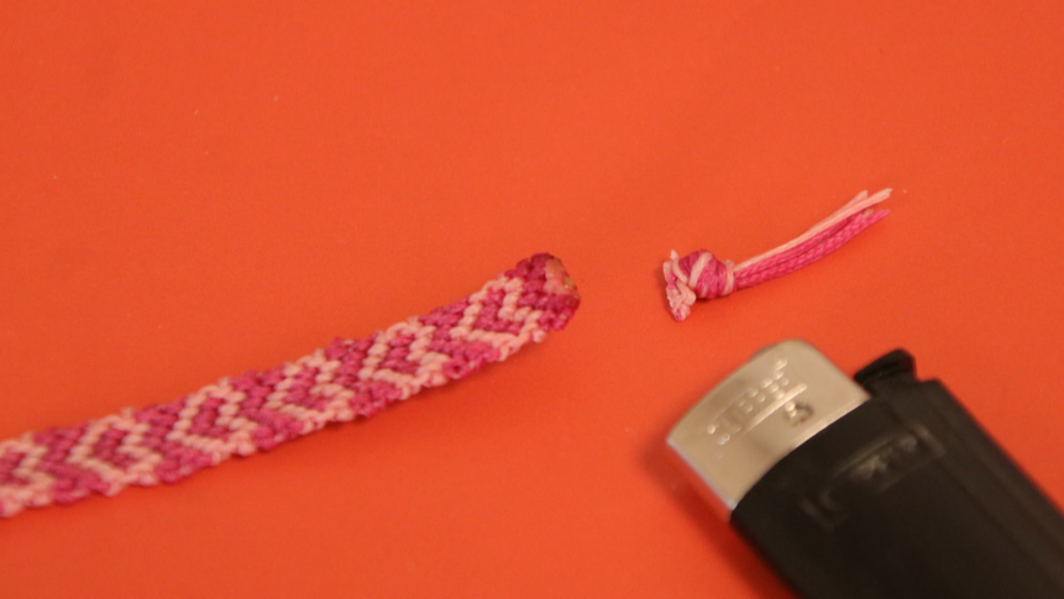 Créoles avec bracelet brésilien Coeur en cordes Slam : Etape 26