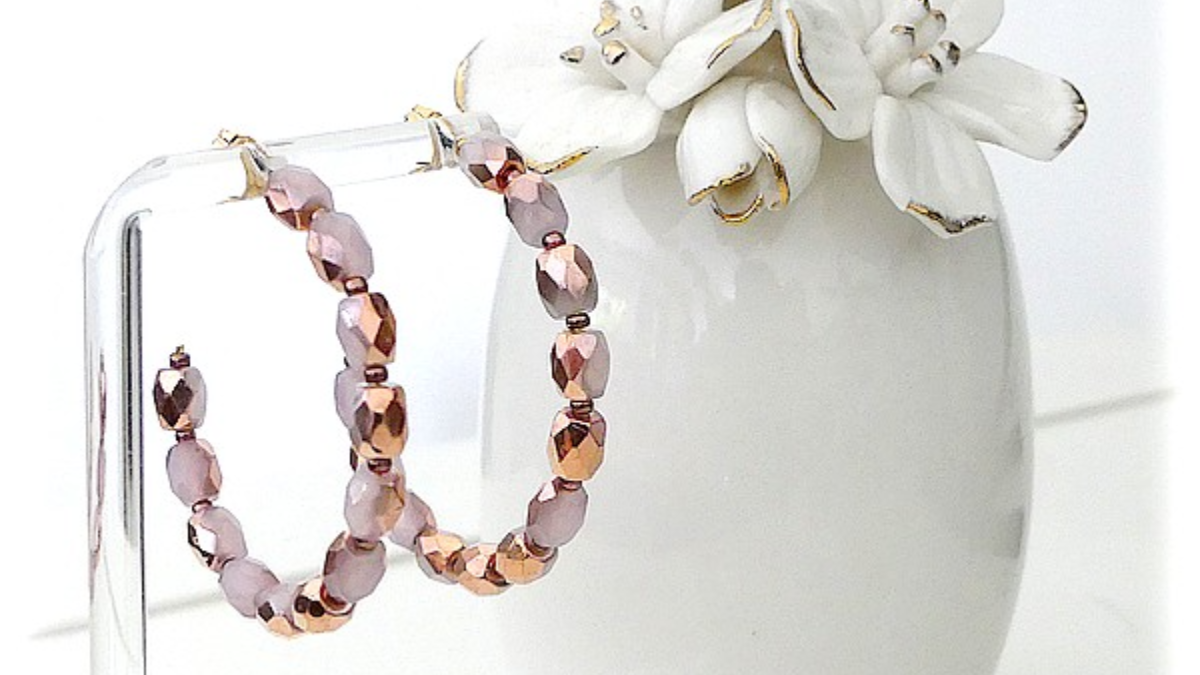 Créole K'Réole par Puca avec perles en verre Baros et rocailles Miyuki