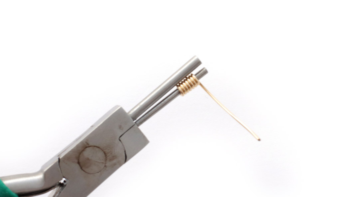 Créer sa bague en gold filled (or laminé) et quartz vert turquoise : Etape 2