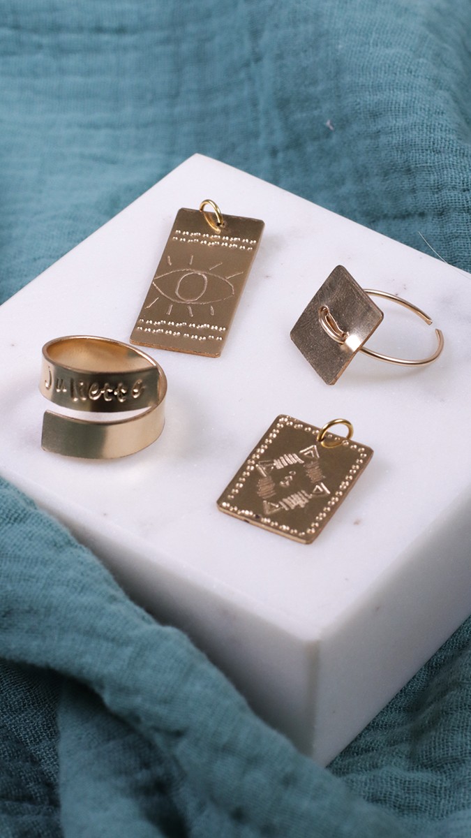 Schéma Fabriquer des bijoux en Gold filled (or laminé)