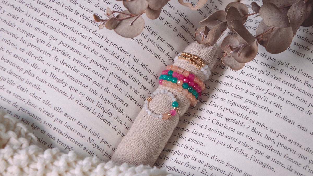 Tuto DIY bagues en accumulation avec perles en pierre naturelle Tuto DIY bagues en accumulation avec perles en pierre naturelle