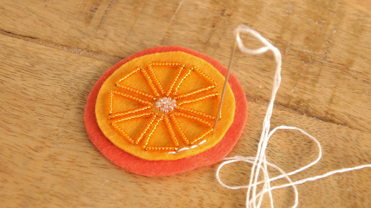 Patron feutrine Noël Déco de Sapin Senteurs de Noël : Etape 4