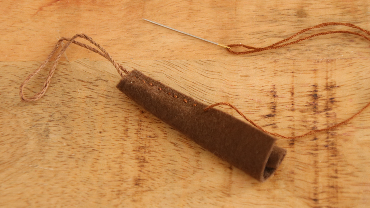 Patron feutrine Noël Déco de Sapin Senteurs de Noël : Etape 12